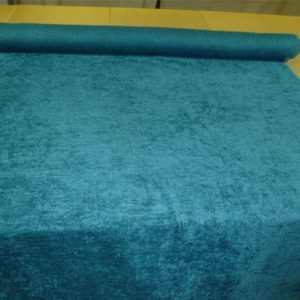 TEAL BLUE Stylish Elite Chenille Fabric