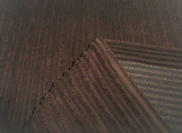 Dark Chocolate Jumbo Cord Upholstery Fabric