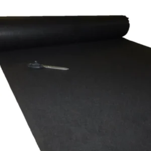 BLACK NEEDLEPUNCH UPHOLSTERY PLATFORM LINING FABRIC