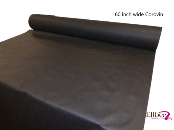 100m rolls of 60 inch wide BLACK Corovin