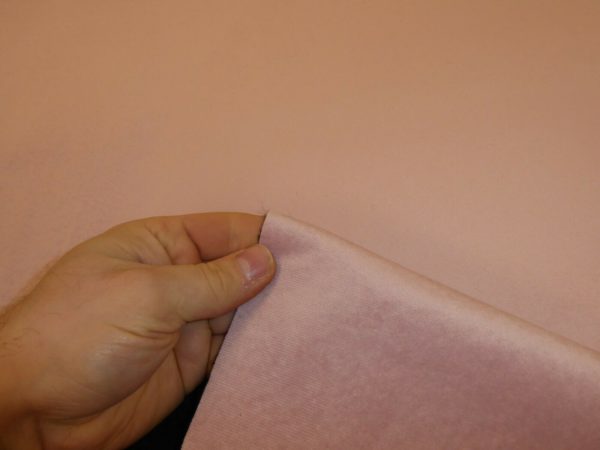 BLUSH PINK Plush Velvet Fabric