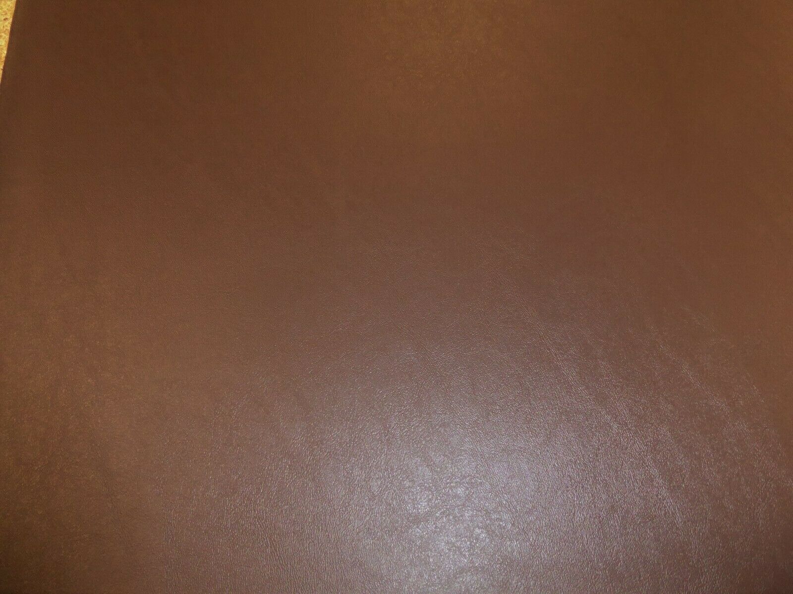 BROWN Faux Leather Upholstery Fabric - Ellbee Fabrics