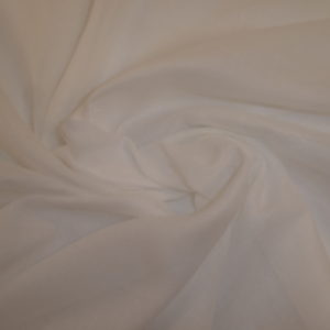 WHITE Cotton Muslin Fabric