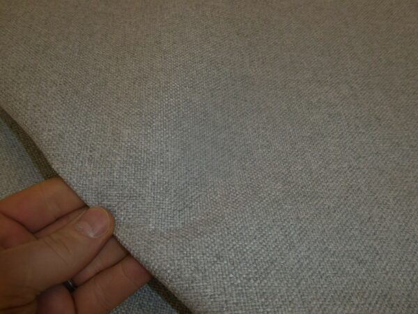 LIGHT GREY Linen Style Weave Upholstery Fabric