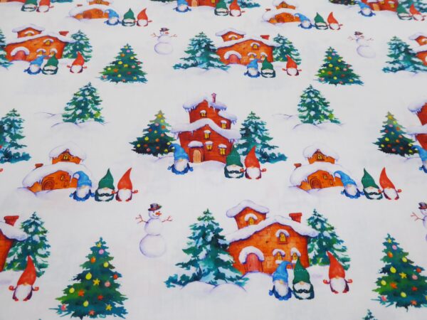 Holiday Gonks Cotton Fabric