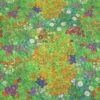 Gustav Klimt Flower Garden Fabric