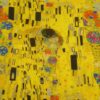 Gustav Klimt The Kiss Cotton Fabric