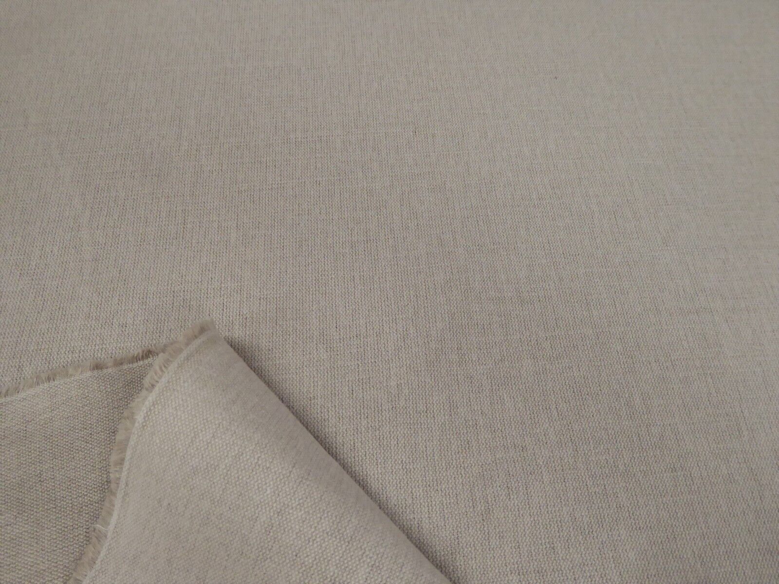 LAURA ASHLEY AUSTEN NATURAL - Linen Blend Weave Fabric - Ellbee Fabrics