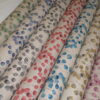 WATERCOLOUR LEAF Linen Look Cotton Fabric