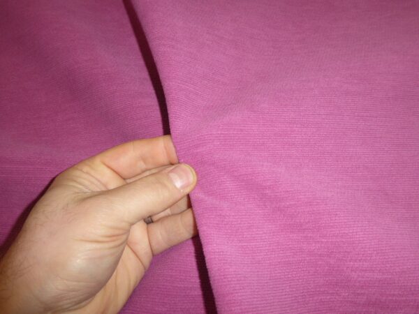 PINK Quality Plain Chenille Upholstery Cushion Fabric 2