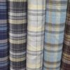 SKYE Tartan Checked Wool Effect Weave Upholstery Curtain Fabric 1