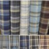 SKYE Tartan Checked Wool Effect Weave Upholstery Curtain Fabric