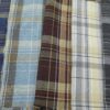 SKYE Tartan Checked Wool Effect Weave Upholstery Curtain Fabric 2