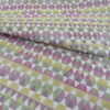 MULTI-COLOURED Geometric Design Weave Upholstery Fabric