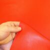 Red Faux Leather Upholstery Fabric