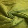 APPLE GREEN Lustrous Velvet Chenille Upholstery Fabric