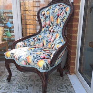 Garden of Eden Velvet Chair