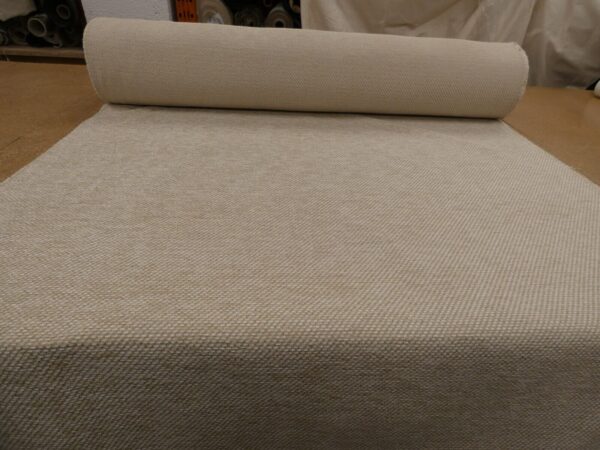 Upholstery Chenille Chunky Chenille in IVORY BEIGE 3