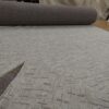 Upholstery Chenille Semi Plain in GREIGE 4