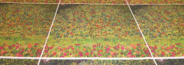 Gustav Klimt Apple Trees Cushion Panels 3