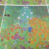 Gustav Klimt Flower Garden Cushion Panel