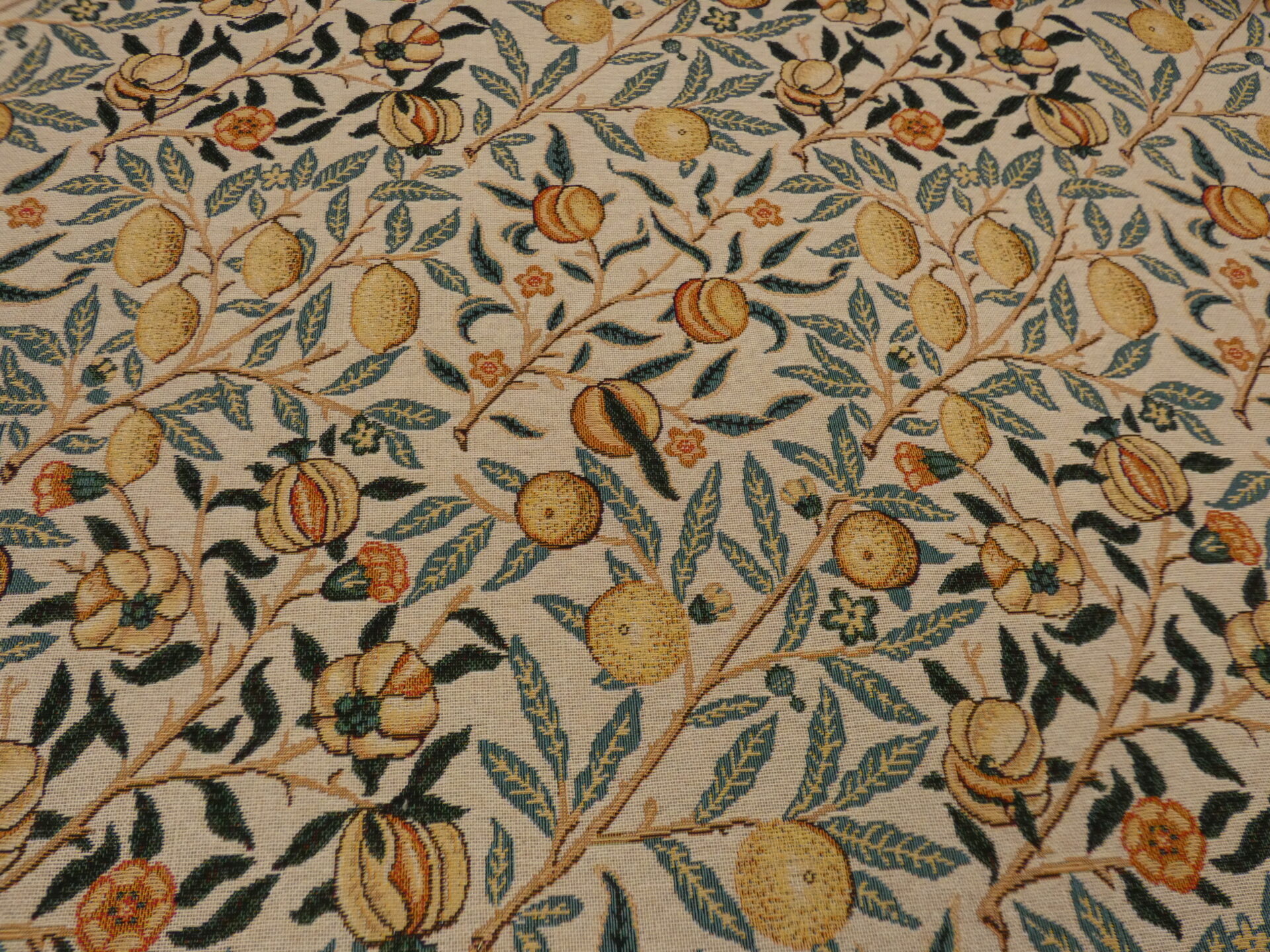 William Morris Pomegranate Tapestry - Free Samples Available - Fabric Online