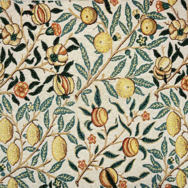 William Morris Pomegranate Natural Tapestry Fabric