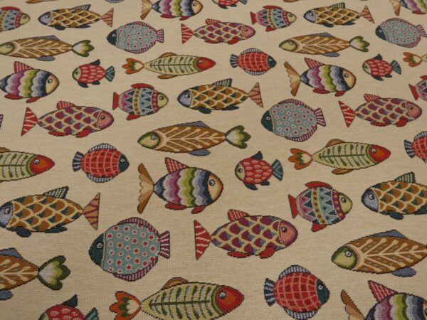 FISH Tapestry Weave Fabric 4