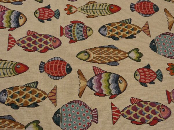 FISH Tapestry Weave Fabric 5