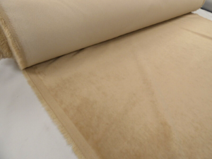 LAURA ASHLEY CREAMY BEIGE VELVET Upholstery Fabric