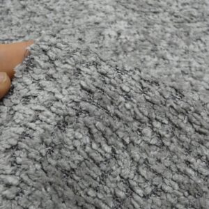 Soft Teddy Boucle Cushion Upholstery Fabric in GREY