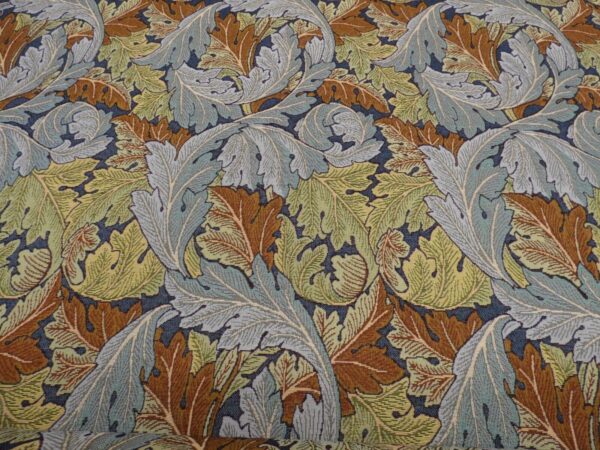 William Morris Acanthus Denim Tapestry Fabric 1