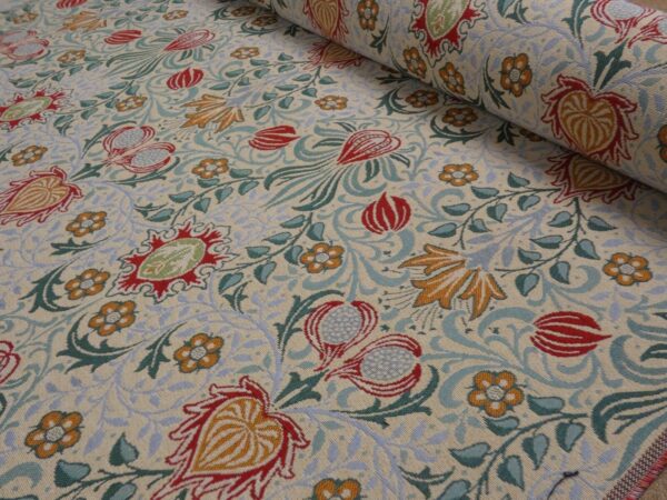 William Morris Persian Natural Tapestry Fabric 2