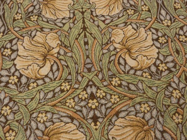 William Morris Pimpernel Earth Tapestry Fabric 1