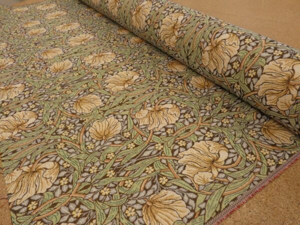 William Morris Pimpernel Earth Tapestry Fabric 2