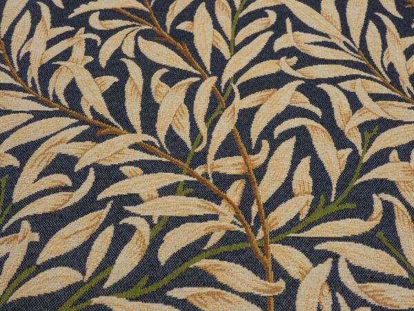 William Morris Willow Bough Denim Tapestry Fabric 1