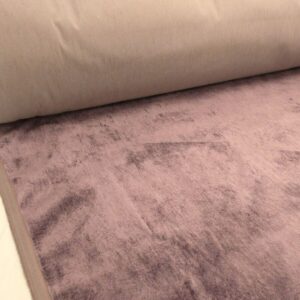 Laura Ashley Caitlyn Grape Velvet Upholstery Fabric
