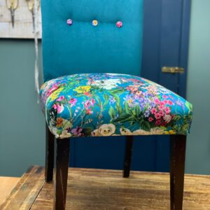 Summer Meadow Turquoise Signature Chair