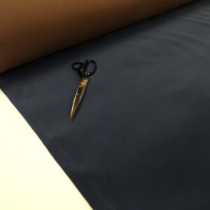 NAVY BLUE Plain Velvet Upholstery Fabric