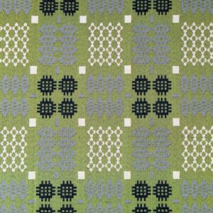 Welsh Blanket Tapesstry Fabric Green