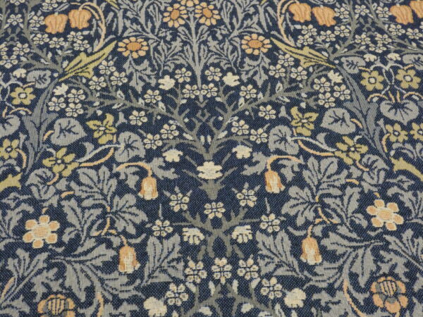 William Morris Blackthorne Slate Tapestry Fabric