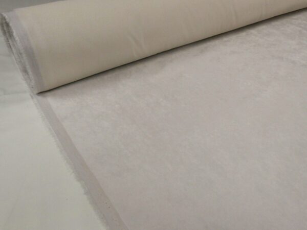 LAURA ASHLEY DOVE GREY VELVET Upholstery Fabric 2