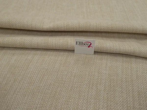 10 metres LIGHT NATURAL Chenille Weave Fabric