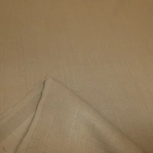 Sand Beige Linen Look Upholstery Fabric