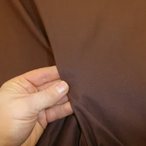 Brown Calico Cotton Fabric