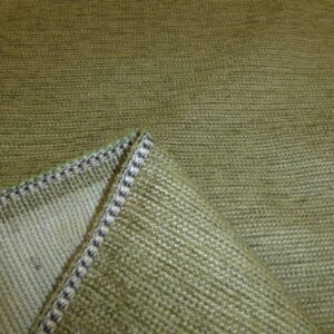 GREEN CHENILLE WEAVE UPHOLSTERY FABRIC