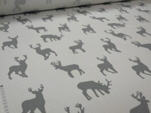 STAG SILVER by PRESTIGIOUS Cotton Fabric