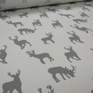 STAG SILVER by PRESTIGIOUS Cotton Fabric