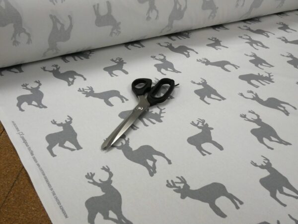 STAG SILVER by PRESTIGIOUS Cotton Fabric