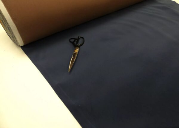 10 metres NAVY BLUE Plain Velvet Upholstery Fabric from NEXT